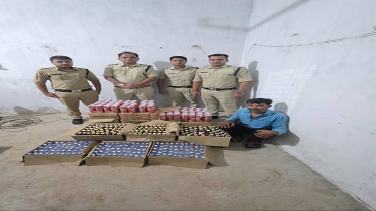 मंदसौर में आबकारी विभाग की बड़ी कार्रवाई, 87 हजार रुपये की अवैध शराब पकड़ी गई