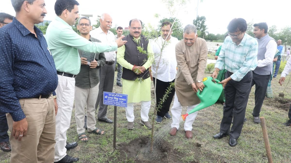 6 हजार पौधे, एक पेड़ मां के नाम! माखनलाल विवि से शुरू हुआ पर्यावरण का महाअभियान