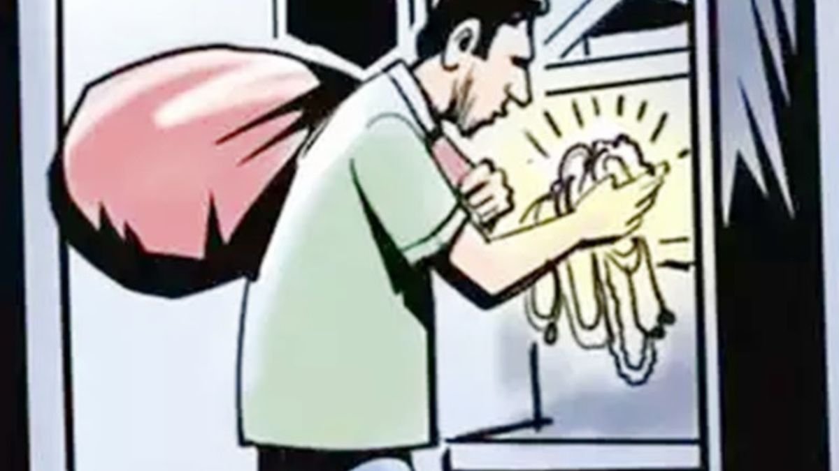 ग्वालियर के गोदाम में काम करने वाला कर्मचारी निकला चोर, CCTV में कैद