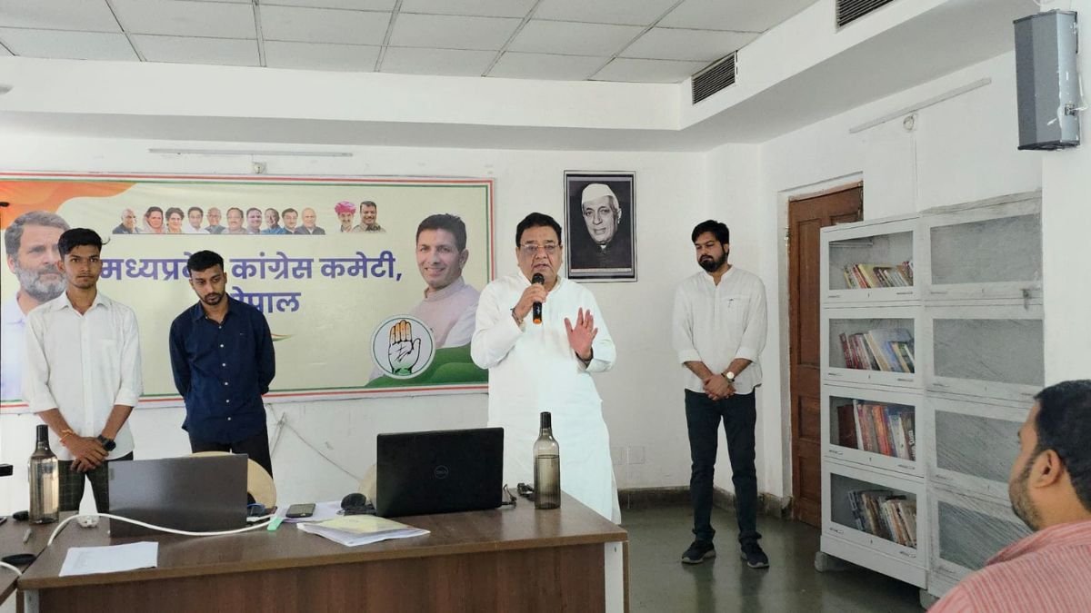 MP कांग्रेस कार्यालय में दो दिवसीय AI कार्यशाला का शुभारंभ, ये लोग हुए शामिल