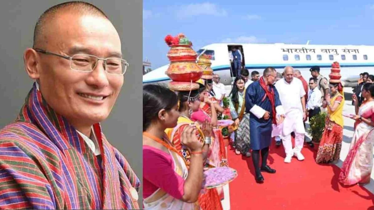 भूटान के प्रधानमंत्री शेरिंग तोबगे पहुंचे अयोध्या, किया रामलला का दर्शन; एयरपोर्ट पर हुआ भव्य स्वागत