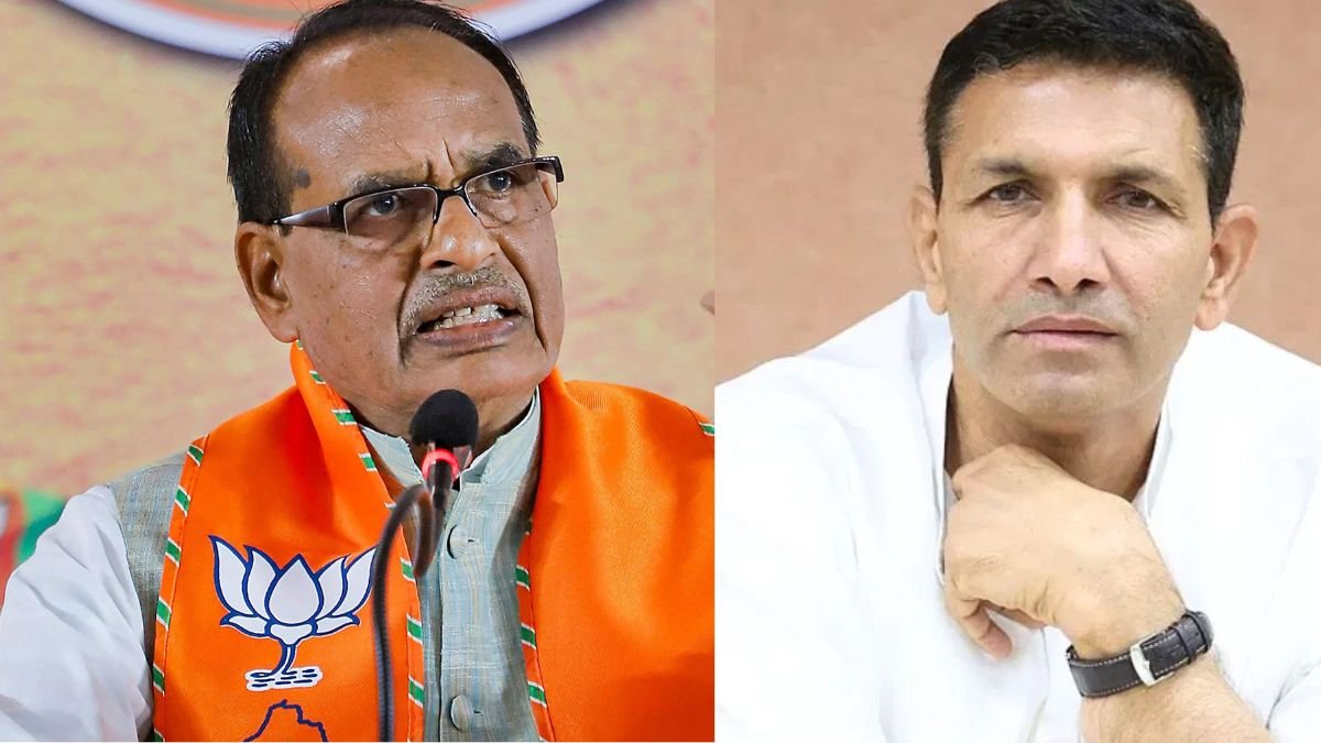 कृषि मंत्री शिवराज सिंह चौहान के बंगले पर बिना अनुमति प्रदर्शन, जीतू पटवारी और मुकेश नायक पर FIR दर्ज