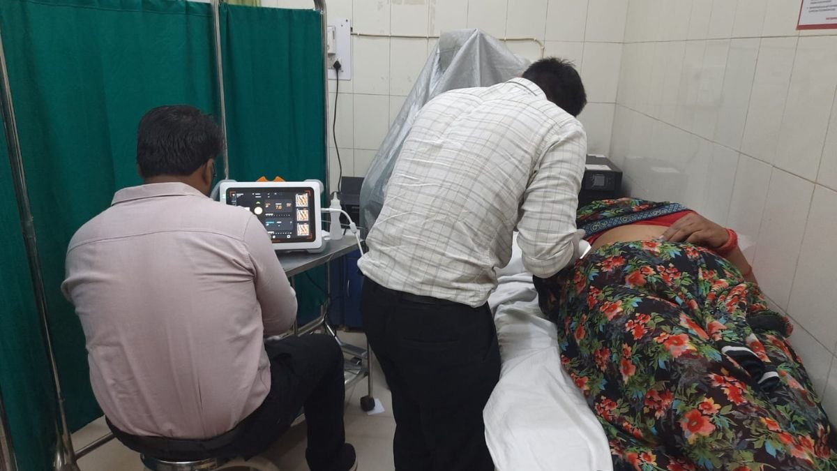 भोपाल जिला अस्पताल में पहली बार फाइब्रो स्कैन मशीन से हुई लीवर जांच, 147 लोगों में मिला फैटी लीवर