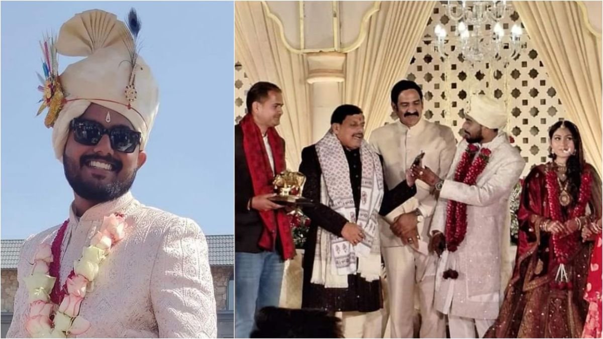 CM यादव के बेटे की शादी, उज्जैन में बन रहा भव्य डोम
