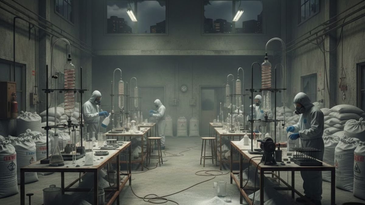 आगर मालवा में एमडी ड्रग्स फैक्ट्री का भंडाफोड़, नर्सरी की आड़ में चलता रहा खेल; इंदौर तक जुड़े तार