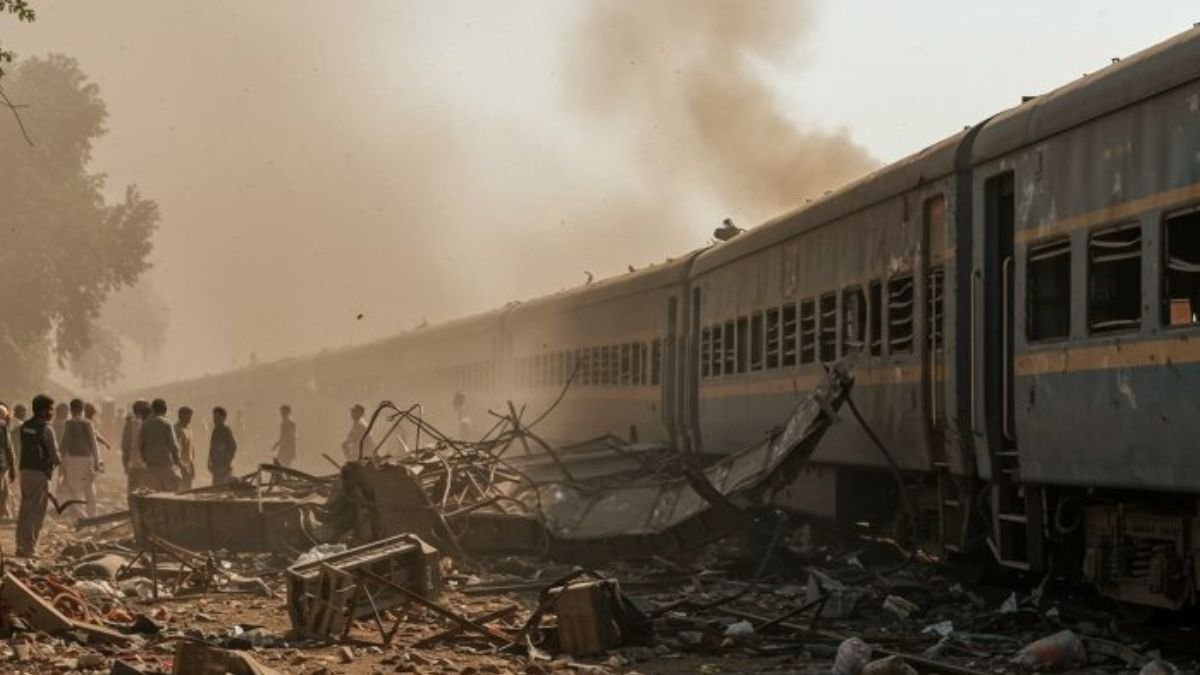 पाकिस्तान में रेल ट्रैक पर हुआ बम धमाका, पटरी से उतरे जाफर एक्सप्रेस के 4 डिब्बे