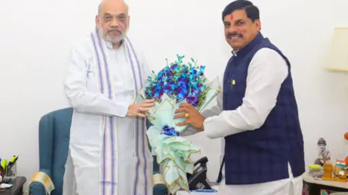 दिल्ली दौरे पर मुख्यमंत्री मोहन यादव, अमित शाह से मुलाकात; बकाया केंद्रीय राशि पर जोर